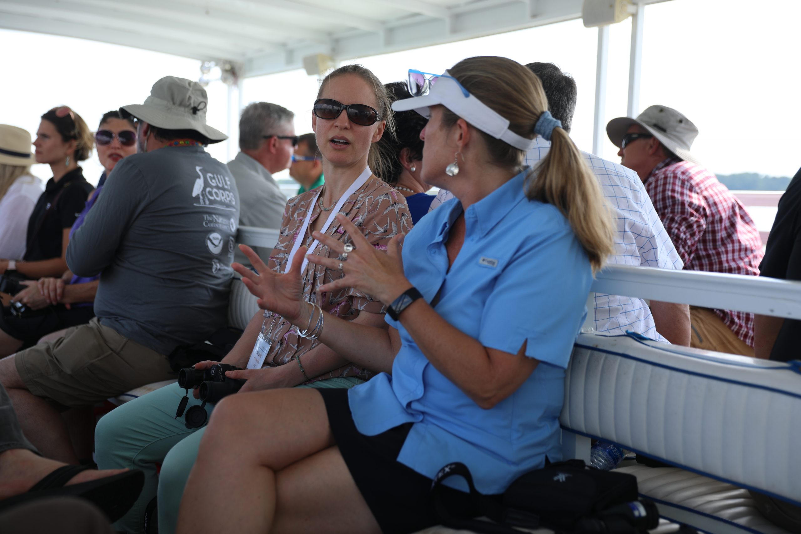 2019 Industry Engagement boat tour (Credit GOMA)